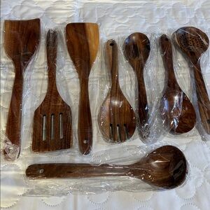 Premium Acacia Wood Cooking Utensil Set